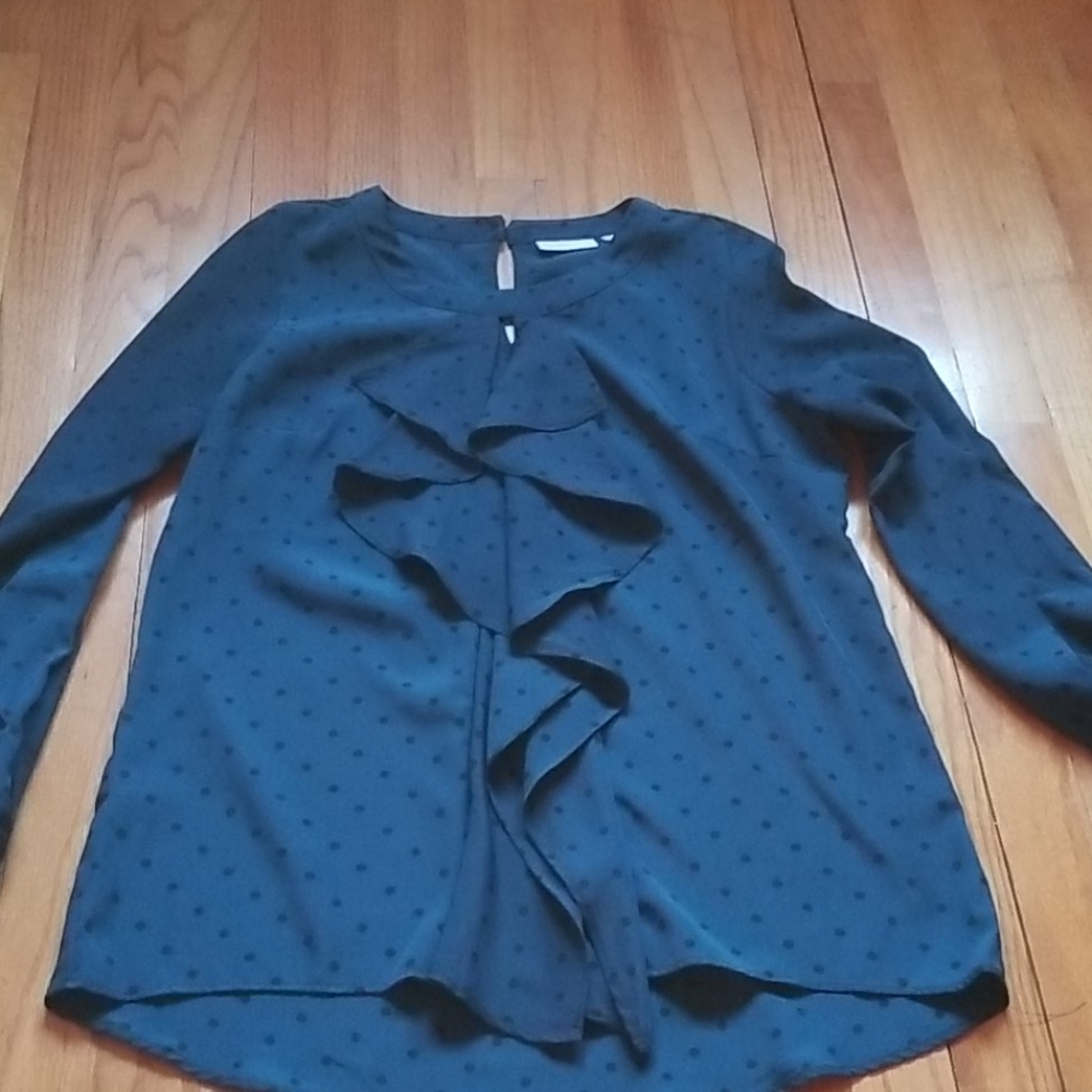 Polka dot blouse